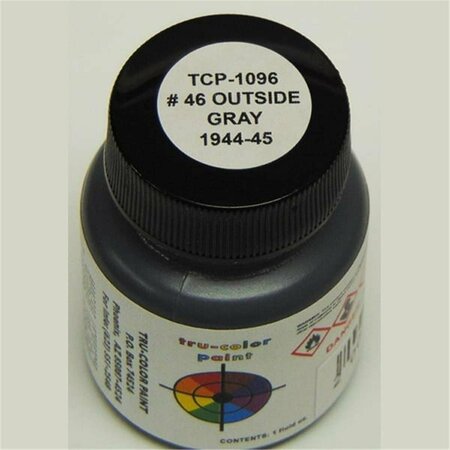 TRU-COLOR PAINT No.6 1944-1945 Paint, Outside Gray TCP1096